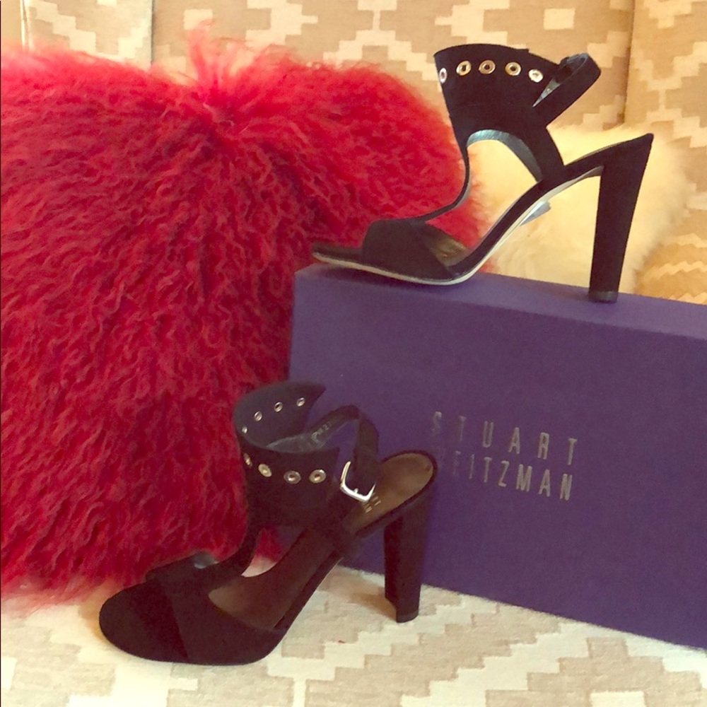 Stuart Weitzman “French Cuff” Sandals